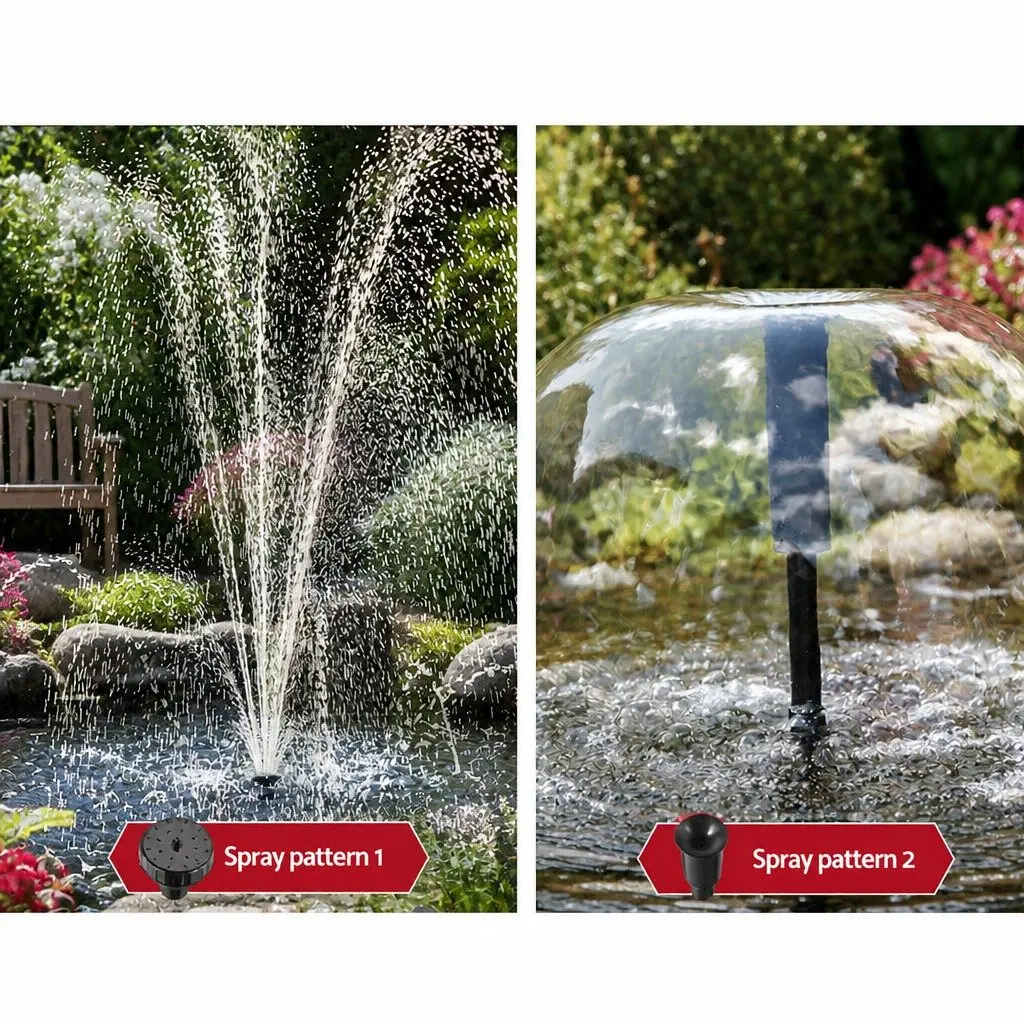 Solar Pond Pump for Garden Water Feature 4.6FT Lift