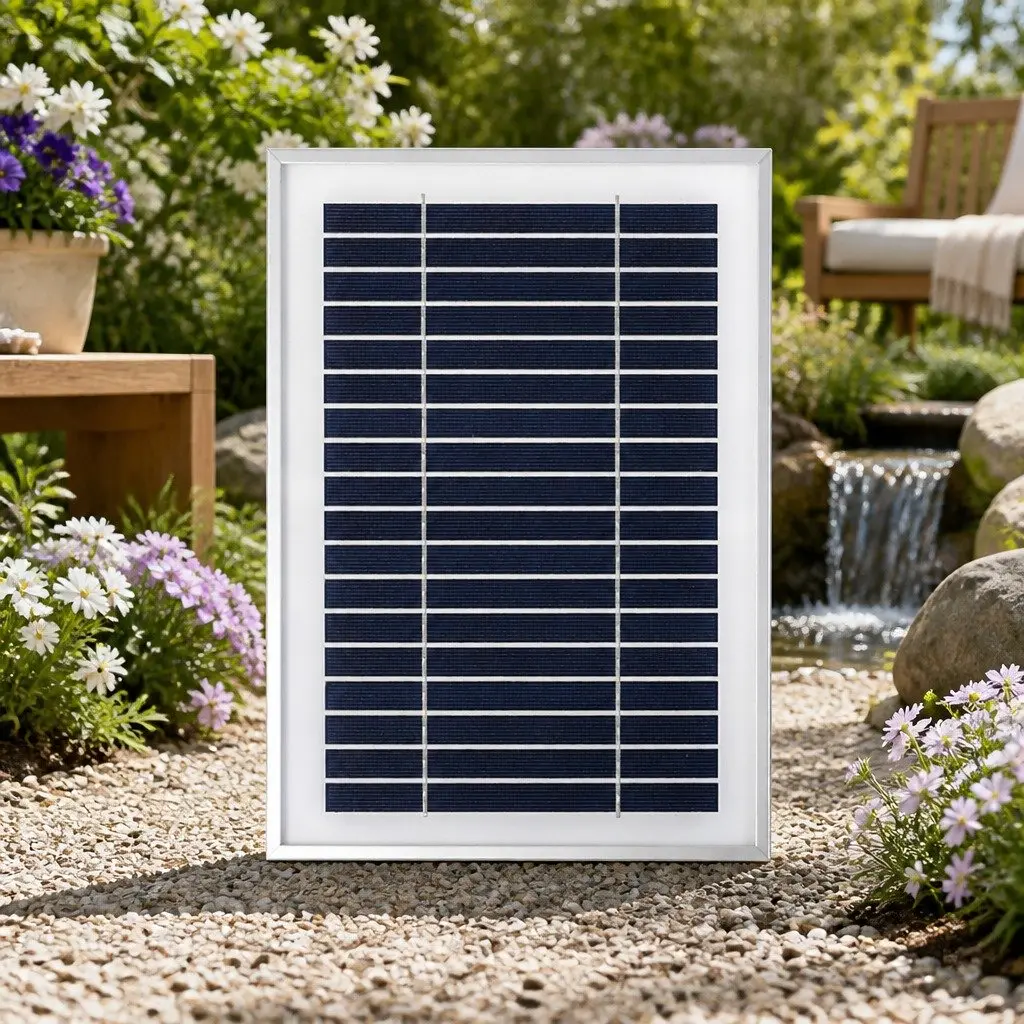 Solar Pond Pump Submersible Fountain for Garden Outdoor Use with Battery Kit LED Lights