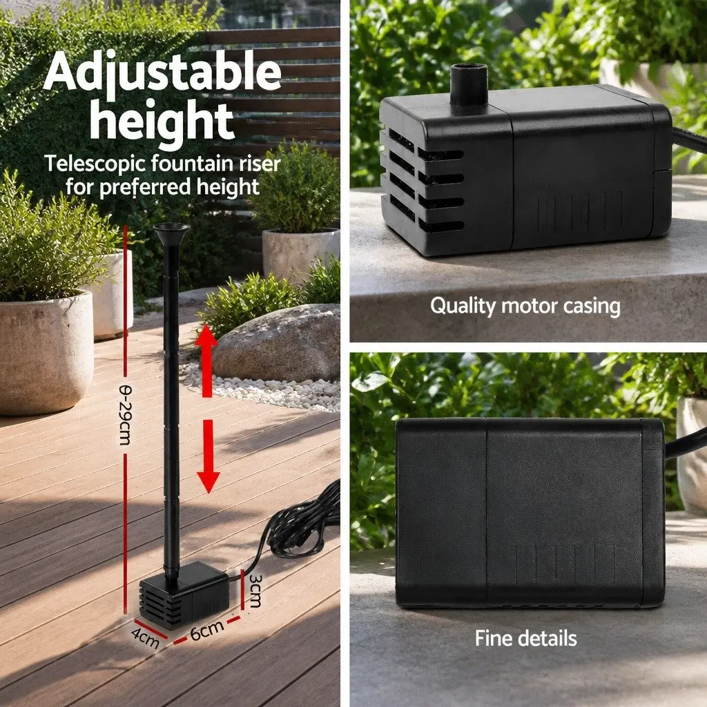 Solar Submersible Water Fountain Pump 4FT