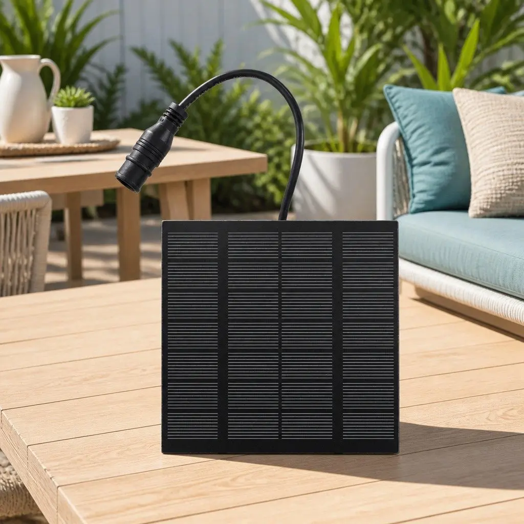 Solar Pond Pump Submersible Water Fountain Kit 4 Nozzle Options Outdoor Garden