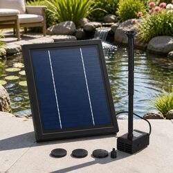 Solar-Powered Submersible Water Fountain Pump Specs