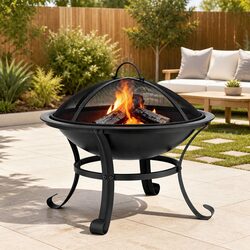 Specifications of the 2-in-1 Fire Pit BBQ Grill