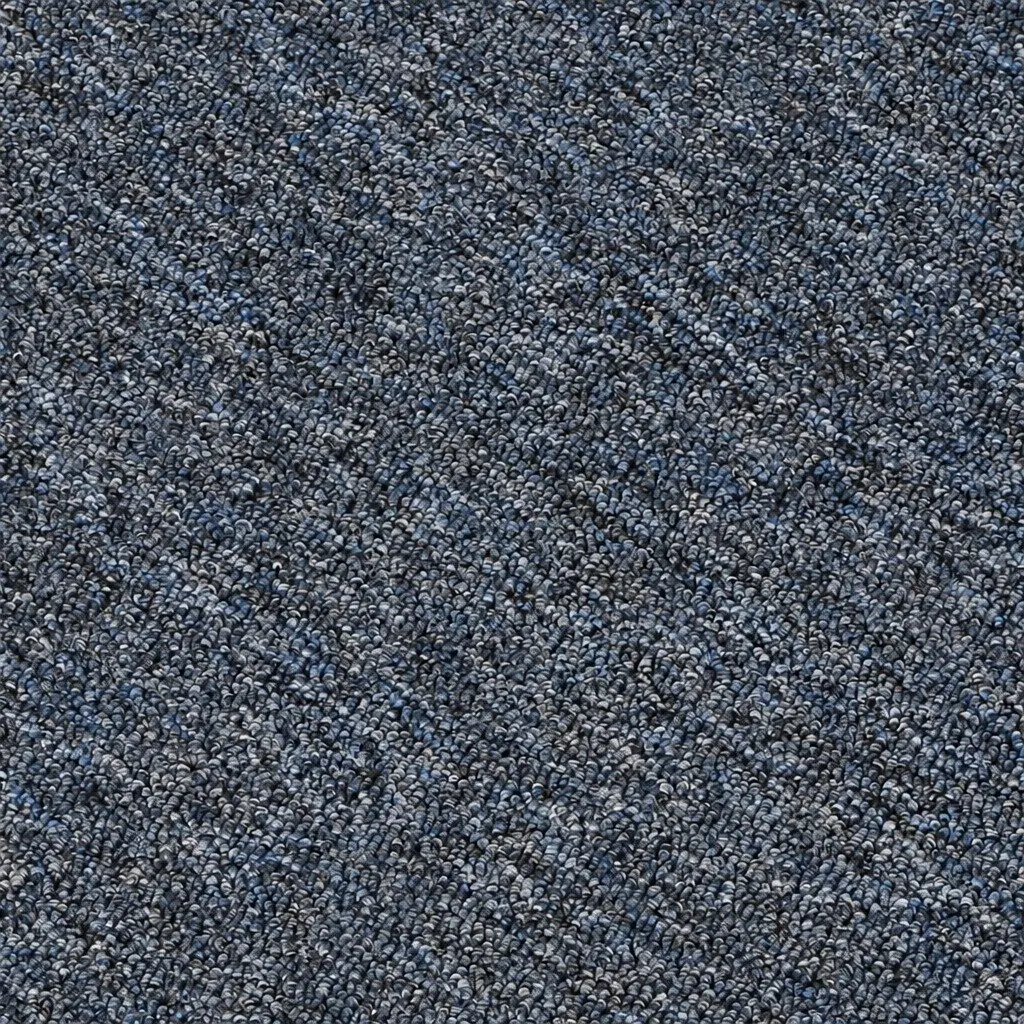 Carpet Tiles 20x Heavy Duty Office Commercial 5m2 Blue Self-Adhesive