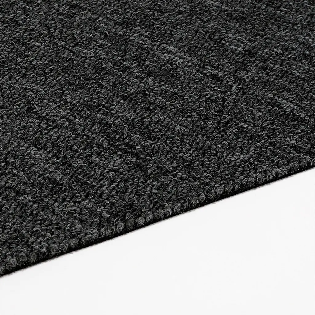 Carpet Tiles Office Commercial Heavy Duty Non-Slip Grey 50cm x 50cm