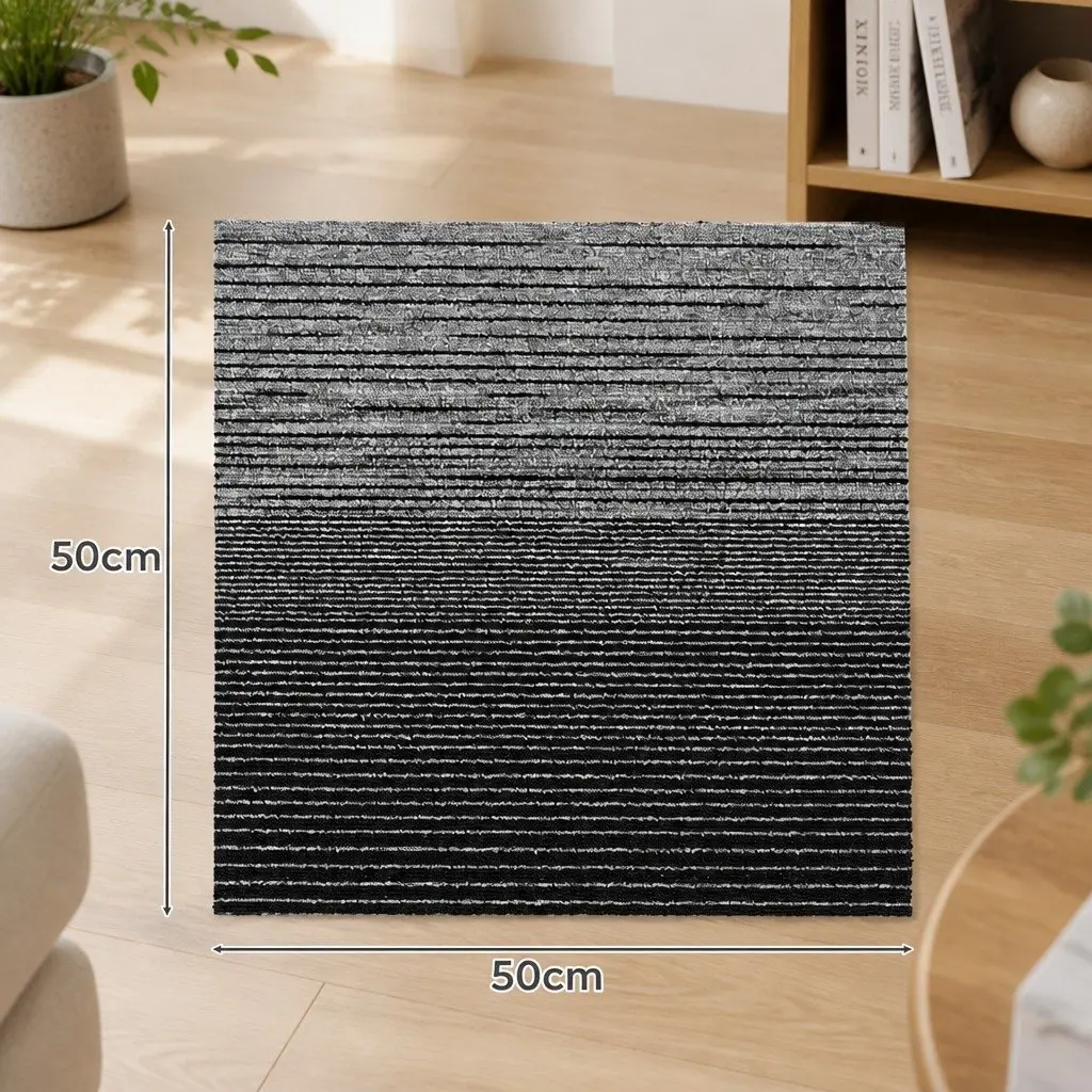Carpet Tiles 5m2 Box 20 Pieces 50x50cm