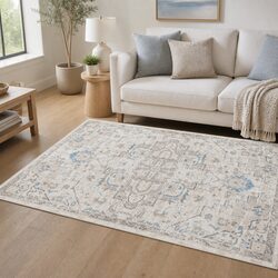 Large Area Rug Specifications: 200x230cm Rectangle, 6mm Pile
