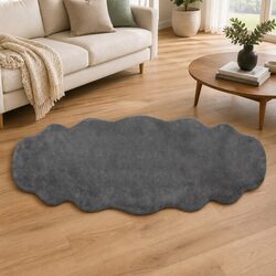 Grey Cloud Fluffy Area Rug Specifications: 80x200cm