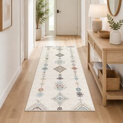 Hallway Runner Rug Specs: 180x60cm, 6mm Pile Height