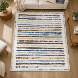 200x230cm Short Pile Floor Rug with Anti-Slip Backing