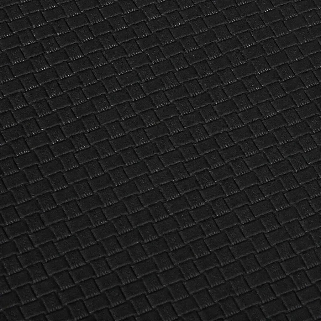 Kitchen Mat 2PCS Non Slip Anti Fatigue PU Rug Black Waterproof Runner Pad