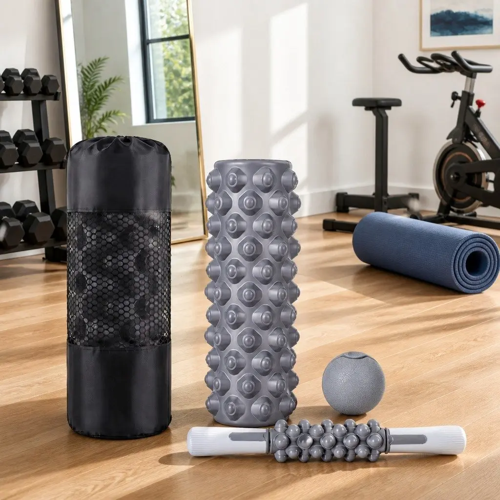 Foam Roller Set for Muscle Recovery Home Gym 3 Piece