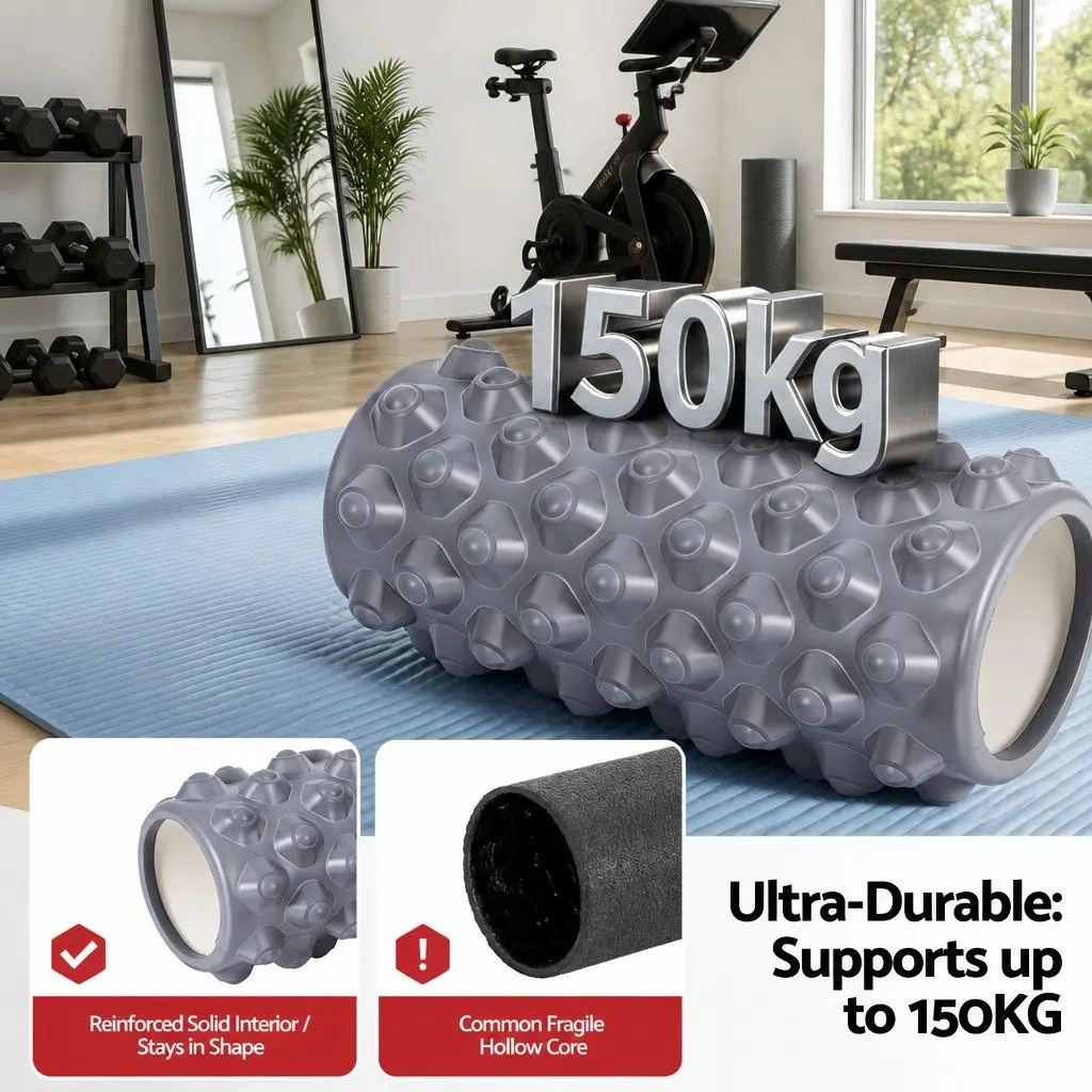 Foam Roller Set for Muscle Recovery Home Gym 3 Piece