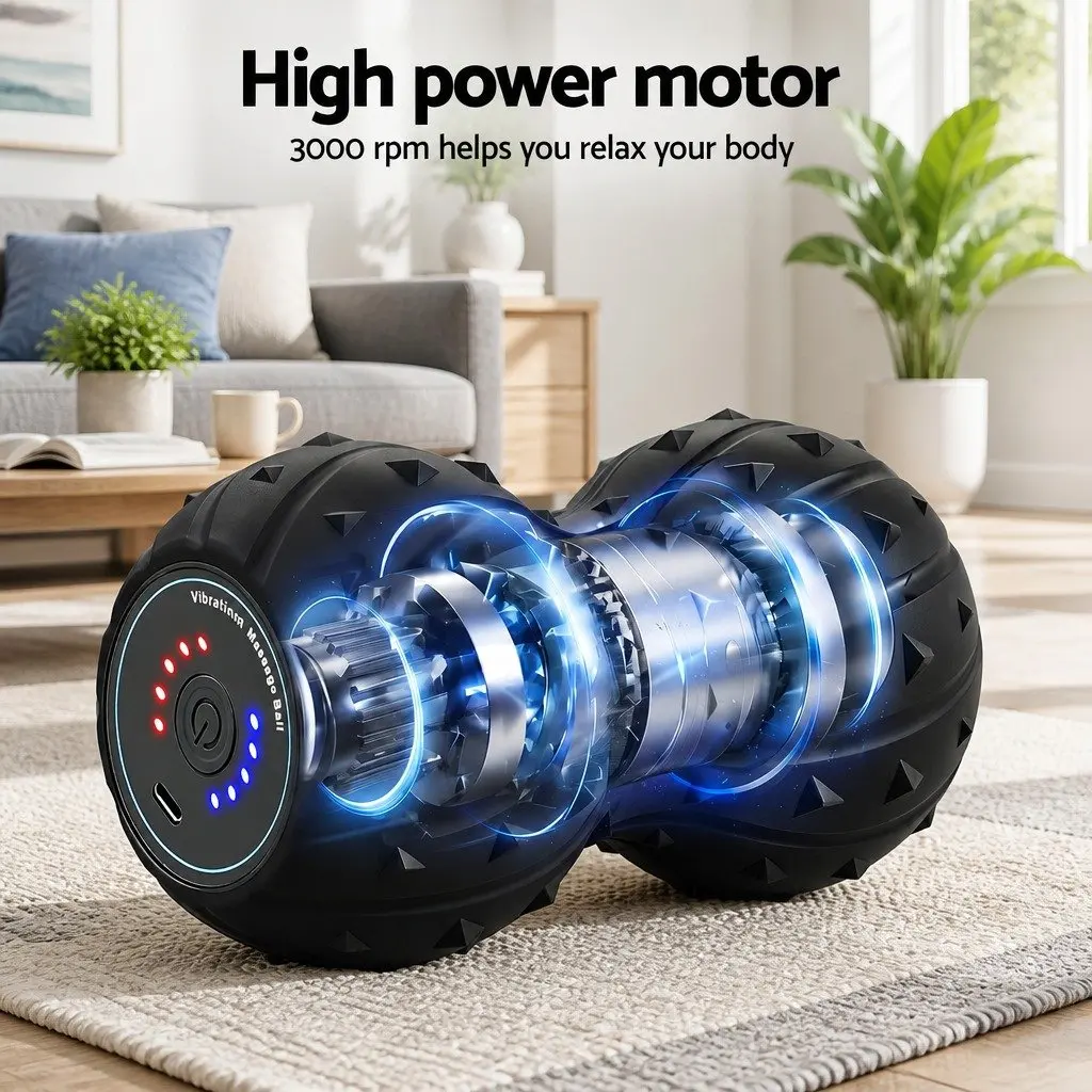 Electric Vibrating Peanut Massage Ball