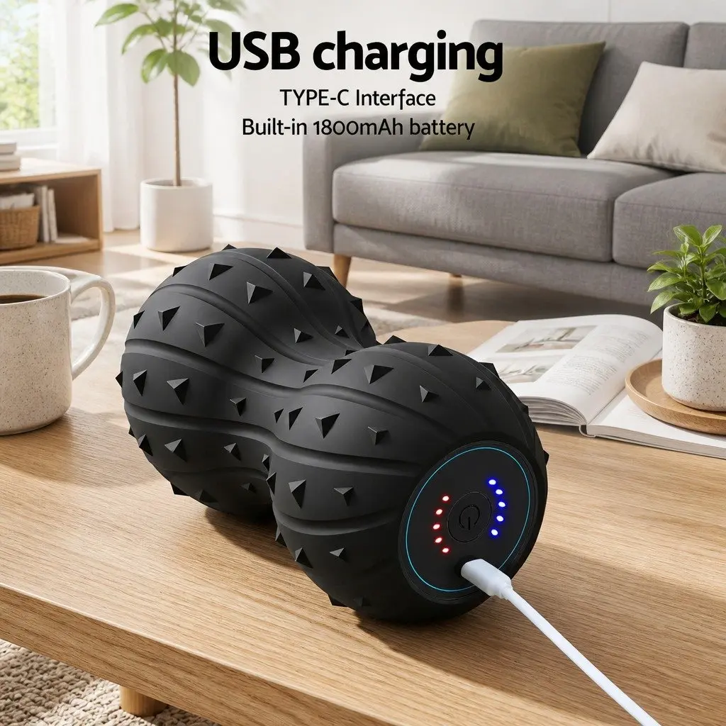 Electric Vibrating Peanut Massage Ball