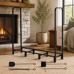 120cm Firewood Rack - Specifications and Features Listed