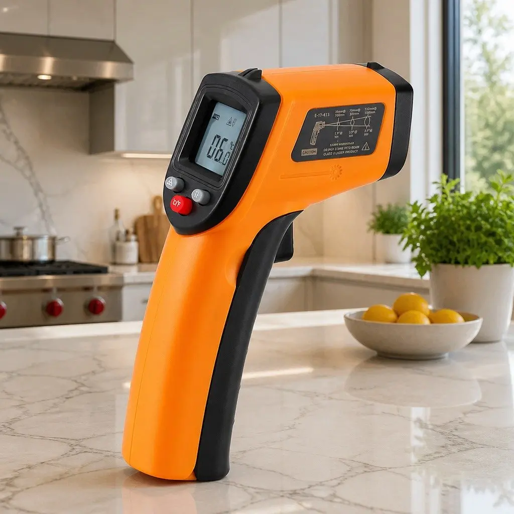Digital Infrared Thermometer Kitchen Cooking BBQ Smoker Pizza Temperature Gun