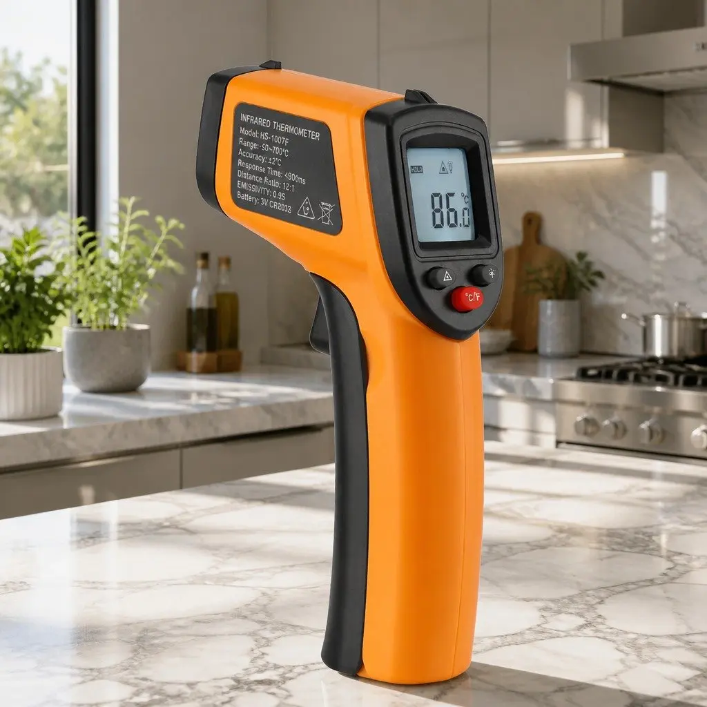 Digital Infrared Thermometer Kitchen Cooking BBQ Smoker Pizza Temperature Gun