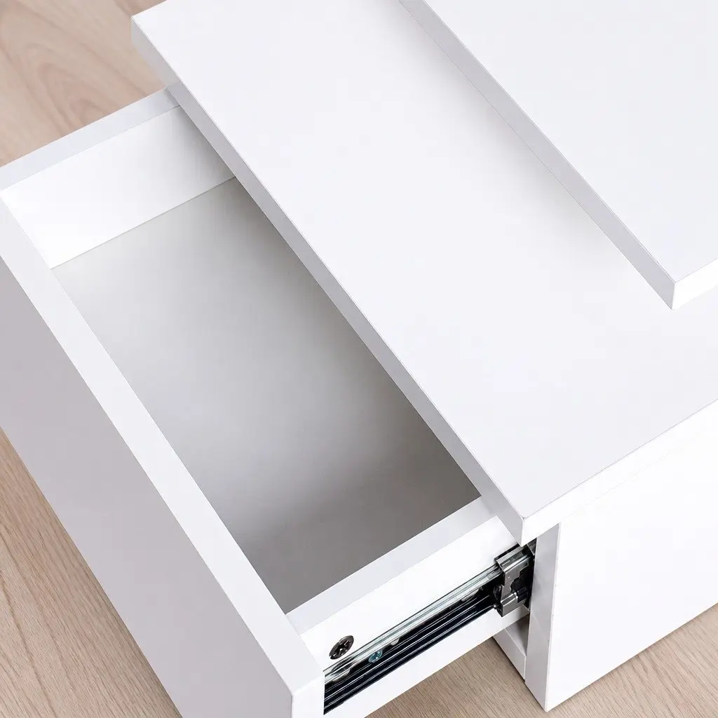 Wall Mounted Bedside Tables with LED