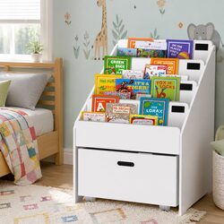 4 Tier Kids Bookshelf: Dimensions and Specifications