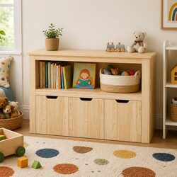 Specifications for Kids Bookshelf with Storage Drawers