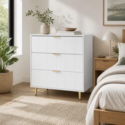 3 Drawer Storage Cabinet - Dimensions 80 x 45 x 85 cm