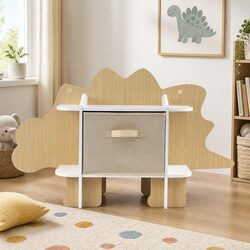 Specifications of Dinosaur Kids Bookshelf with Drawer