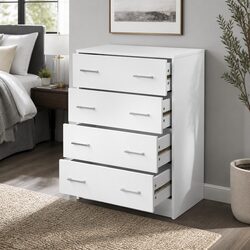 4 Drawer Tallboy Specifications: Quality Storage Cabinet