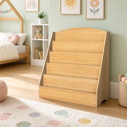 Detailed Specs of a 5-Tier Kids Bookshelf