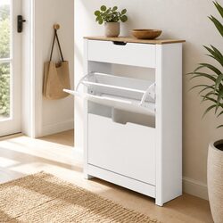 Shoe Rack Cabinet Dimensions: 78cm W x 23.5cm D x 102.5cm H