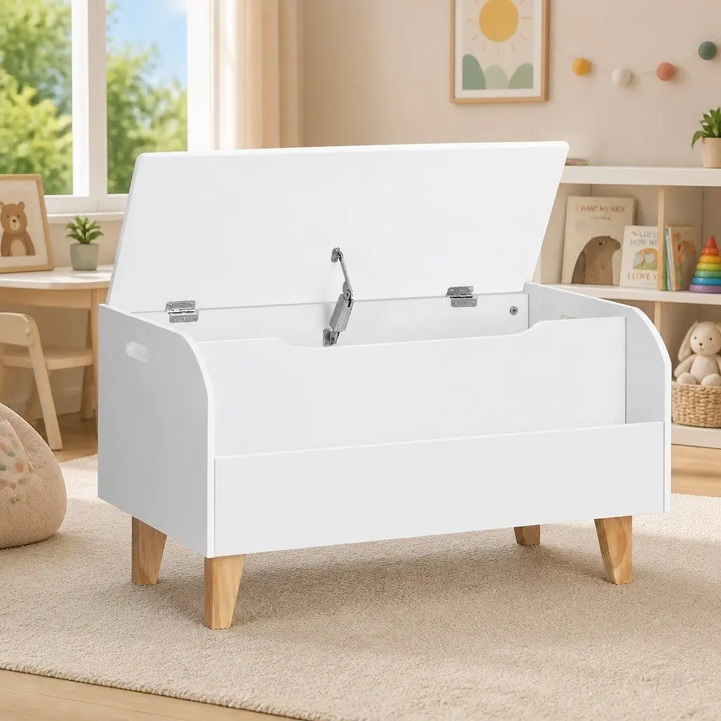 Kids Toy Box Chest Bookshelf Storage Bookcase Organiser Display Children