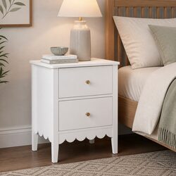 Bedside Storage Table with Two Drawers Specifications