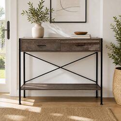 Console Table Dimensions 100 x 35 x 74.5 cm with Storage