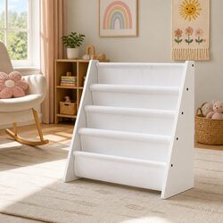 Kids Bookshelf Specifications: 4-Tier Organizer Rack