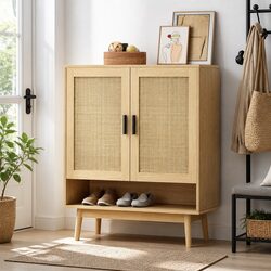 Specifications of 5-Tier Rattan Shoe Rack Cabinet