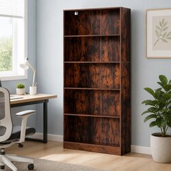 5-Tier Bookshelf Specifications: Durable and Functional