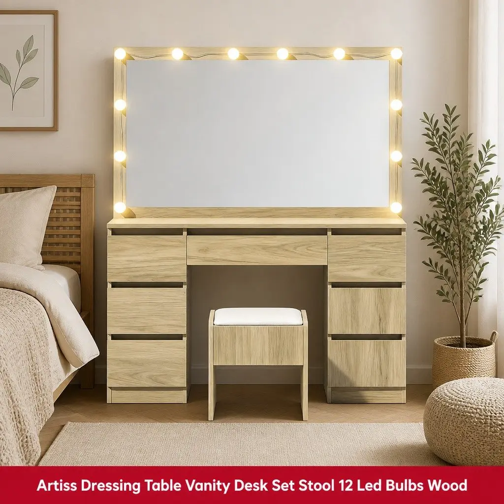 Dressing Table Set with Detailed