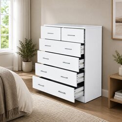 6-Drawer Tallboy Chest of Drawers Specifications