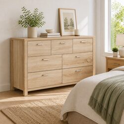 Specifications of 7 Drawer Pine Chest for Bedrooms