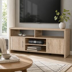 140cm Oak TV Cabinet Specifications and Features