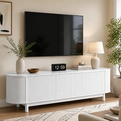 160cm White TV Storage Cabinet - Specifications