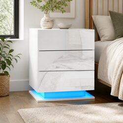 Specifications of the LED Lighting Bedside Table