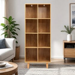 4 Tier Bookshelf - Dimensions 60cm x 30cm x 150cm
