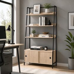 Specifications for 5 Tier Oak Cube Bookshelf Unit