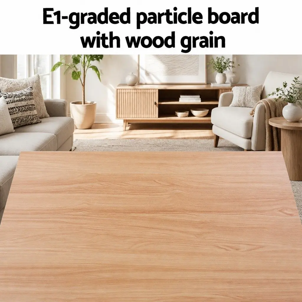 Oval Coffee Table 110cm Living Room Furniture Natural Pine Scandi Style