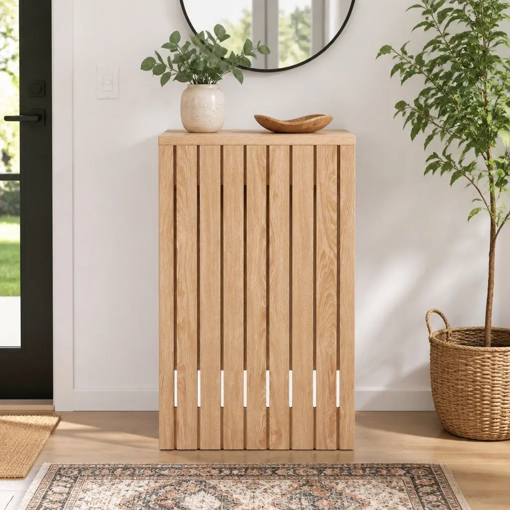 Console Table Hallway 120CM Pine Wood Grain Side Table Living Room