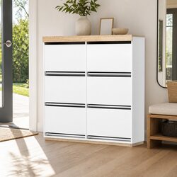3-Tier Shoe Rack Cabinet Dimensions and Specifications