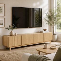 TV Unit Entertainment Storage Cabinet 180cm - Specs Inside