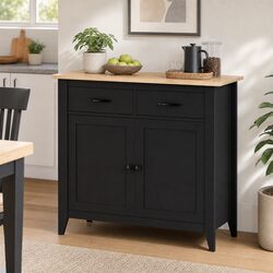 90cm Buffet Sideboard Cabinet with Dimensions and Materials