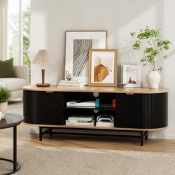 Specifications of Black Pine Entertainment Unit with Storage