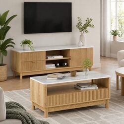 Specifications for TV Entertainment Unit & Coffee Table Set